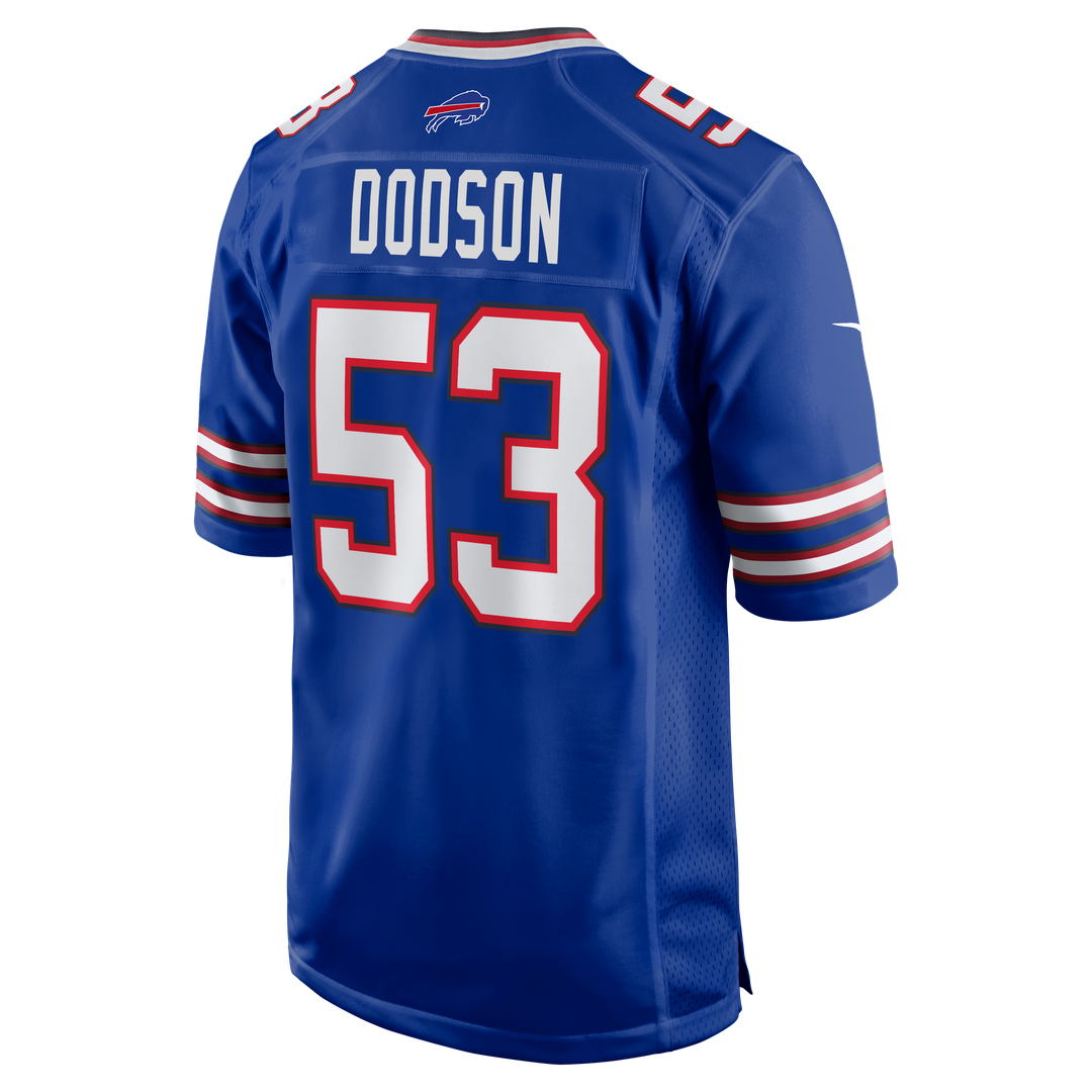 Tyrel Dodson Buffalo Bills Nike Game Player Jersey - Royal