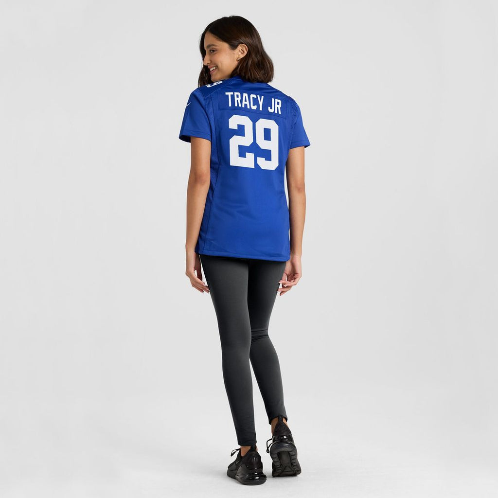 Tyrone Tracy Jr. New York Giants Nike Women's  Game Jersey -  Royal