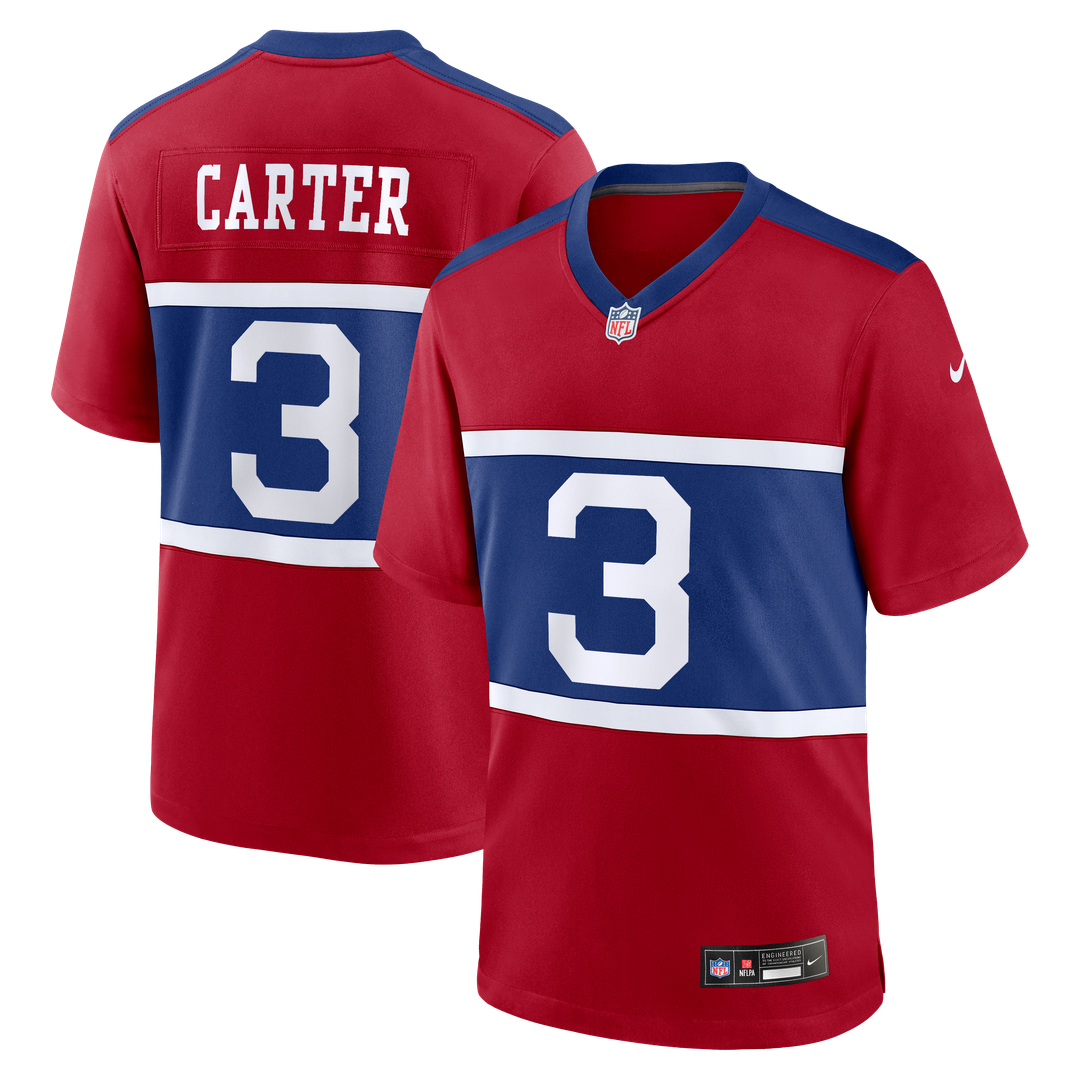 New York Giants Nike Alternate Game Jersey -  Red