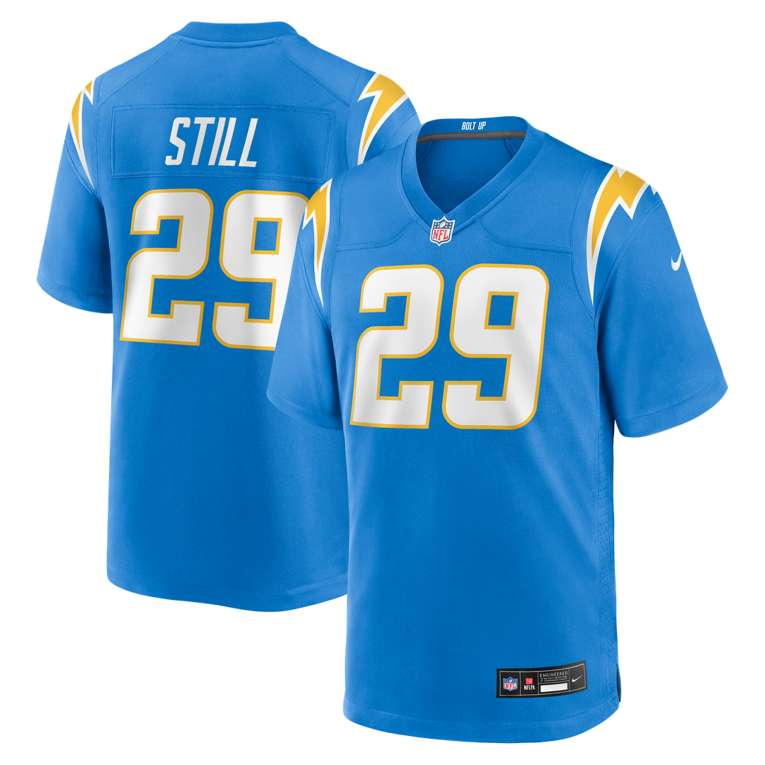 Tarheeb Still Los Angeles Chargers Nike Team Game Jersey -  Powder Blue
