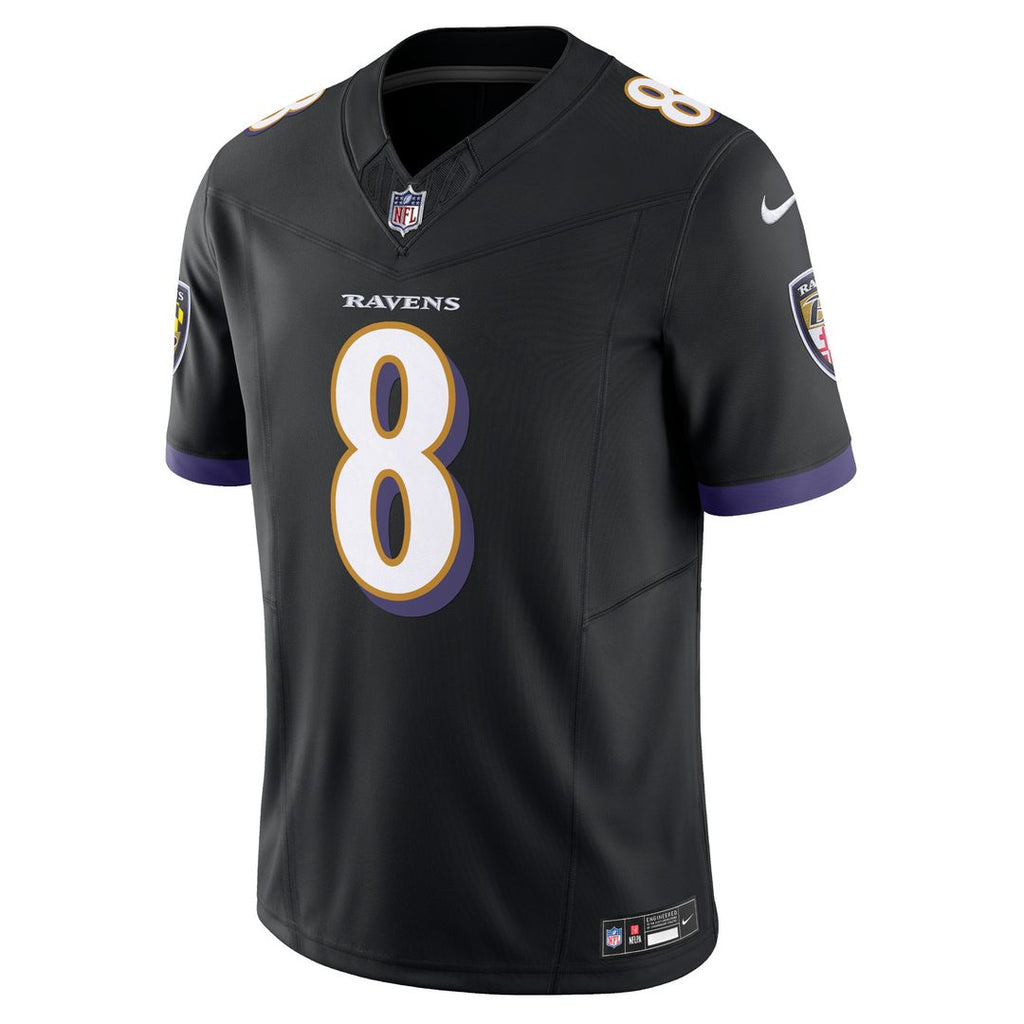 Lamar Jackson Baltimore Ravens Nike Vapor F.U.S.E. Limited Jersey - White