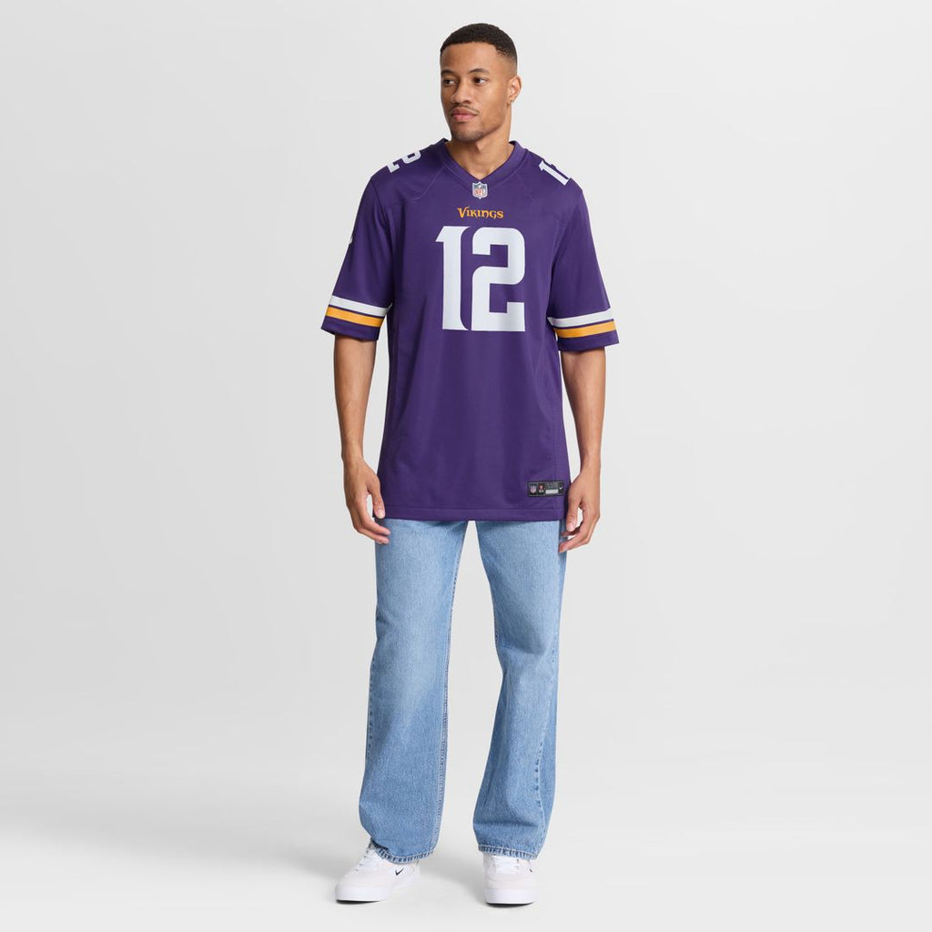 Max Brosmer Minnesota Vikings Nike Team Game Jersey -  Purple