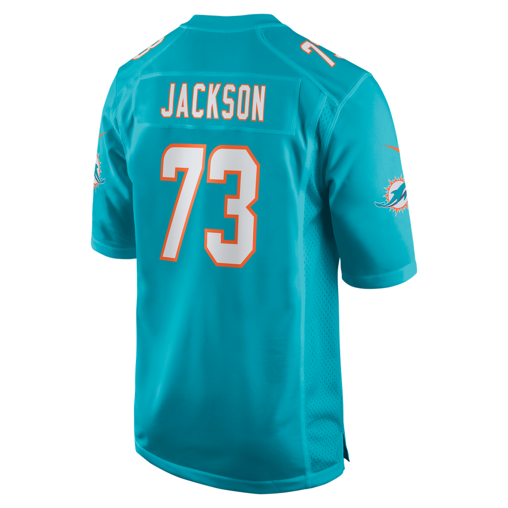 Austin Jackson Miami Dolphins Nike Game Jersey - Aqua