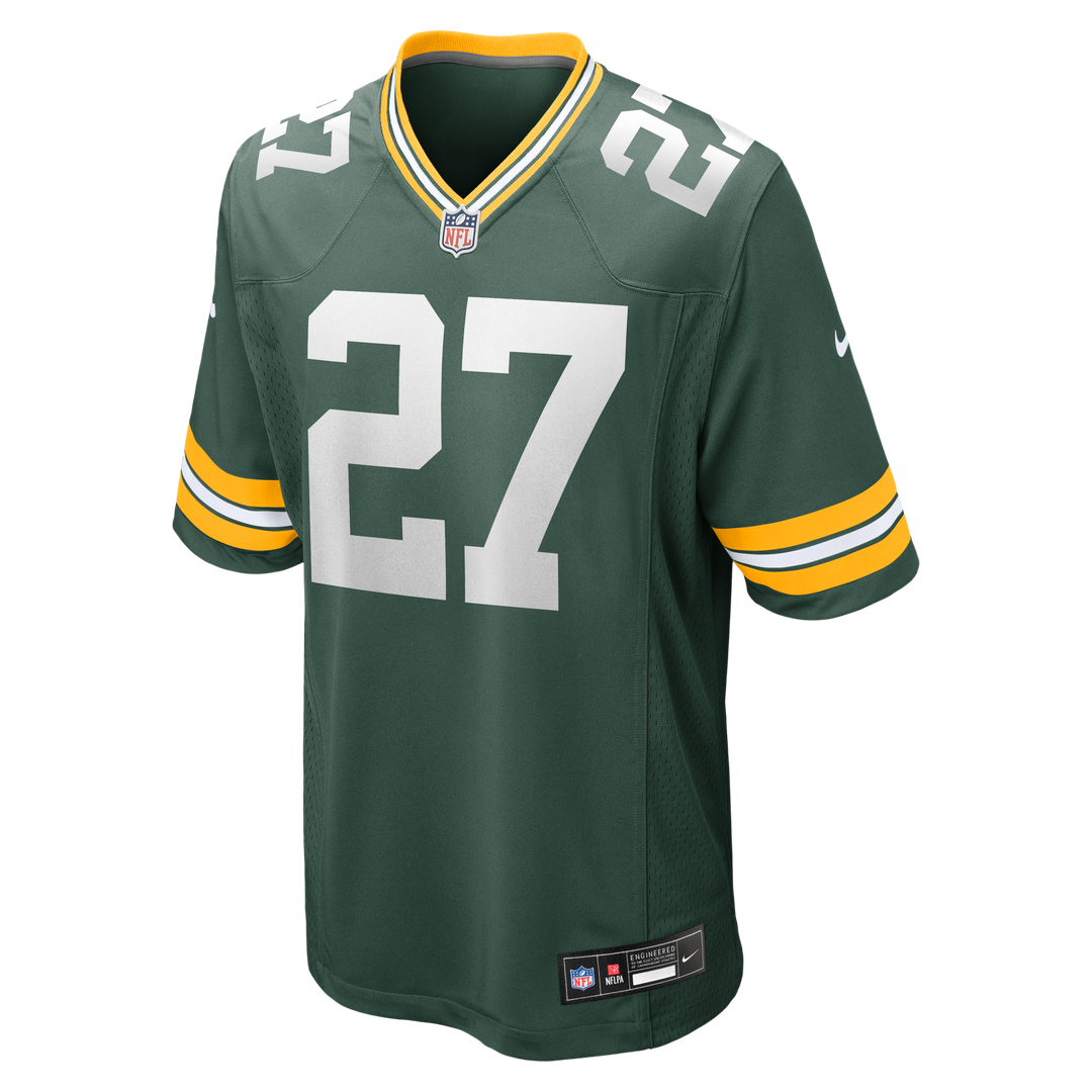 Kitan Oladapo Green Bay Packers Nike  Game Jersey -  Green
