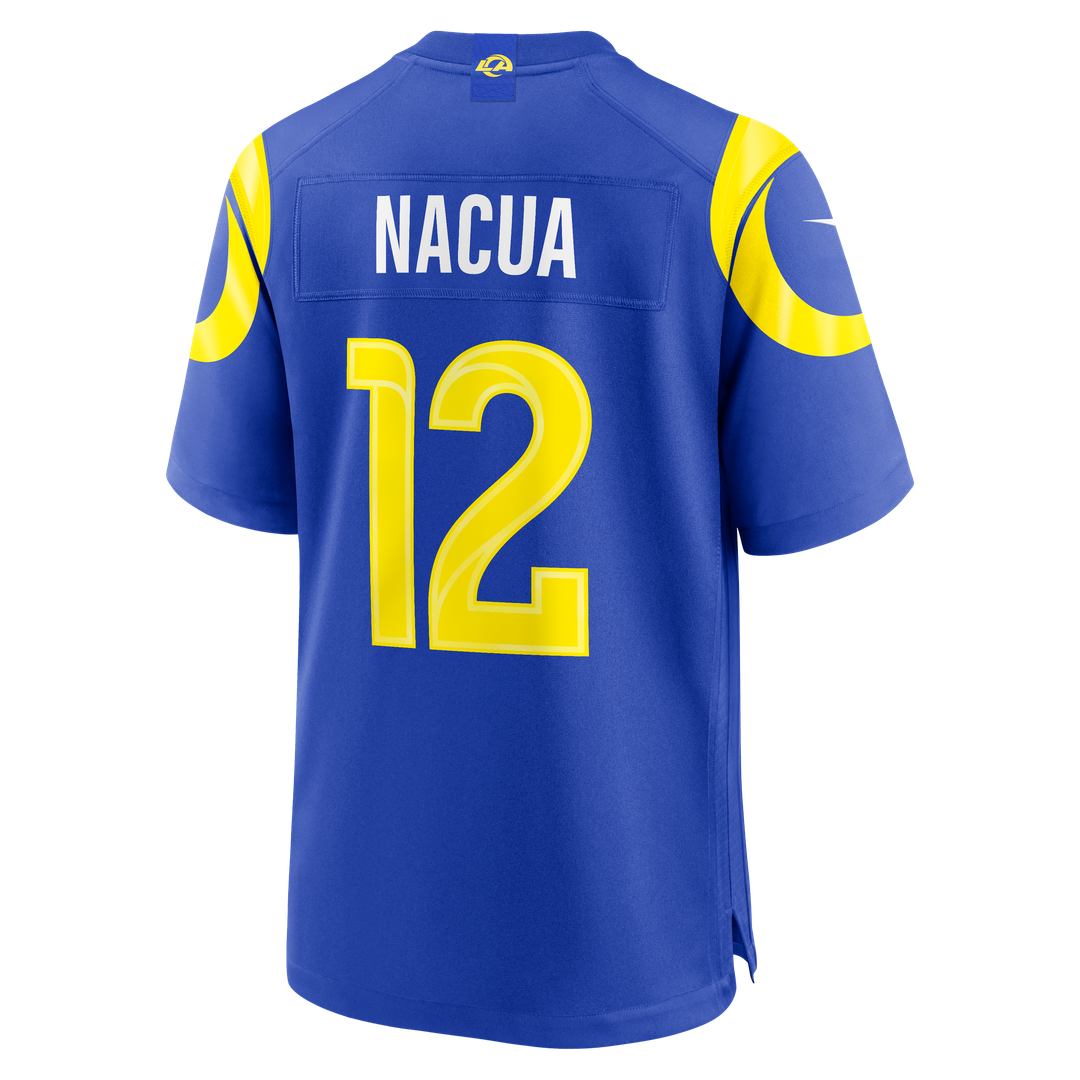 Puka Nacua Los Angeles Rams Nike Team Game Player Jersey - Royal