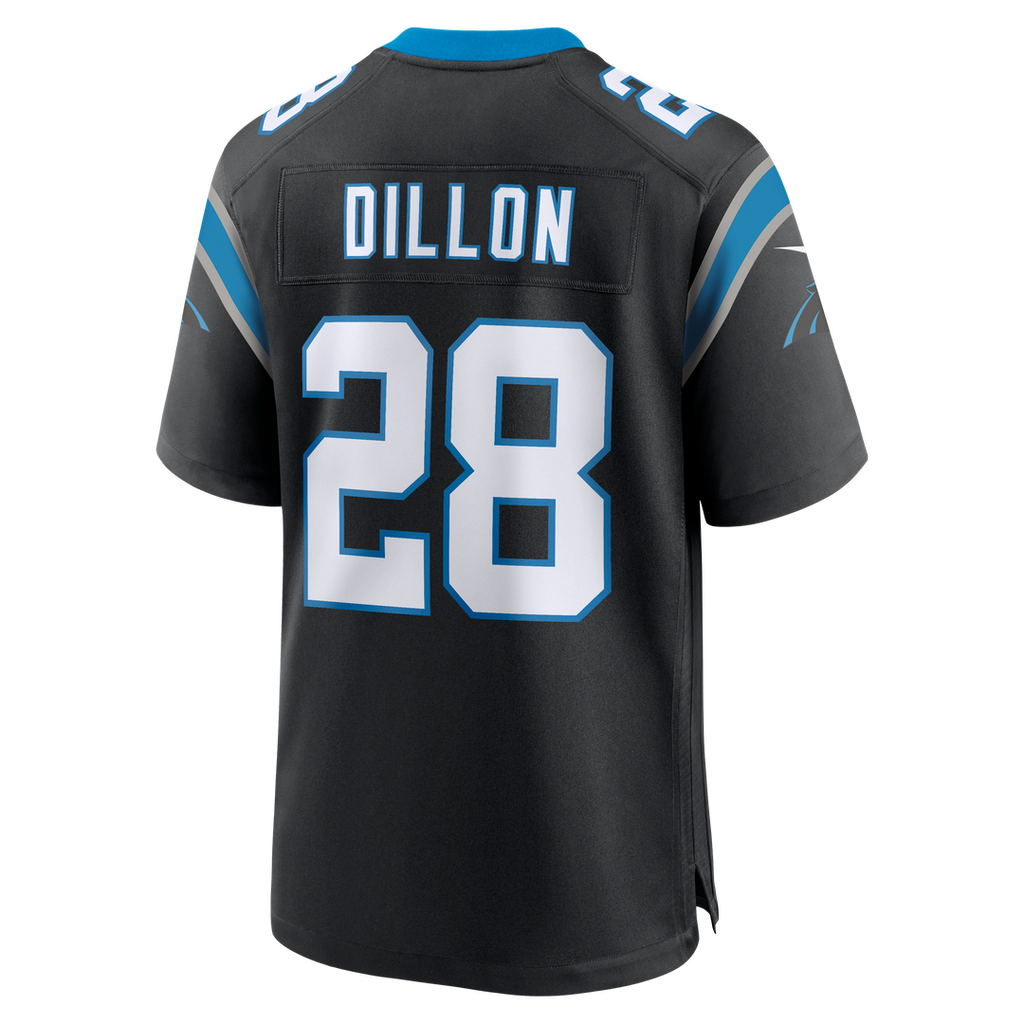 AJ Dillon Carolina Panthers Nike Team Game Jersey -  Black
