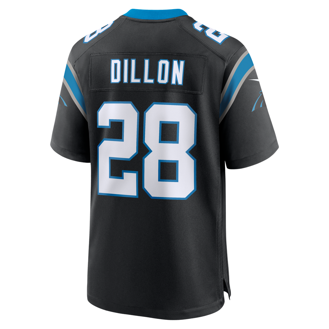 AJ Dillon Carolina Panthers Nike Team Game Jersey -  Black