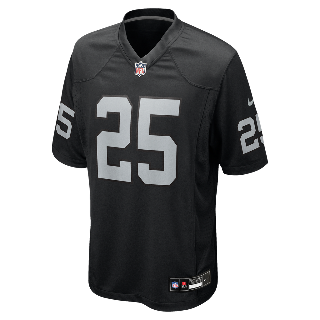 Decamerion Richardson Las Vegas Raiders Nike Team Game Jersey -  Black
