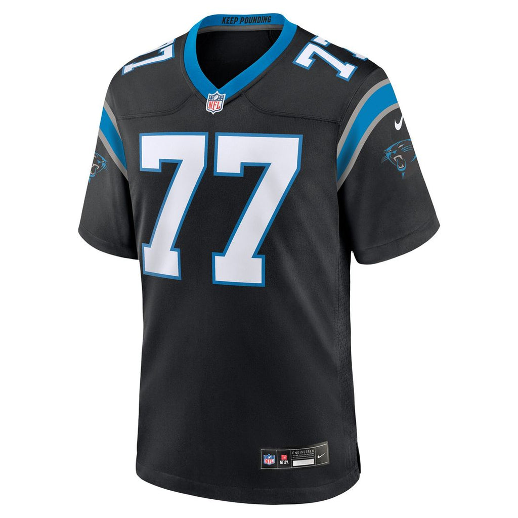 Yosh Nijman Carolina Panthers Nike  Game Jersey -  Black