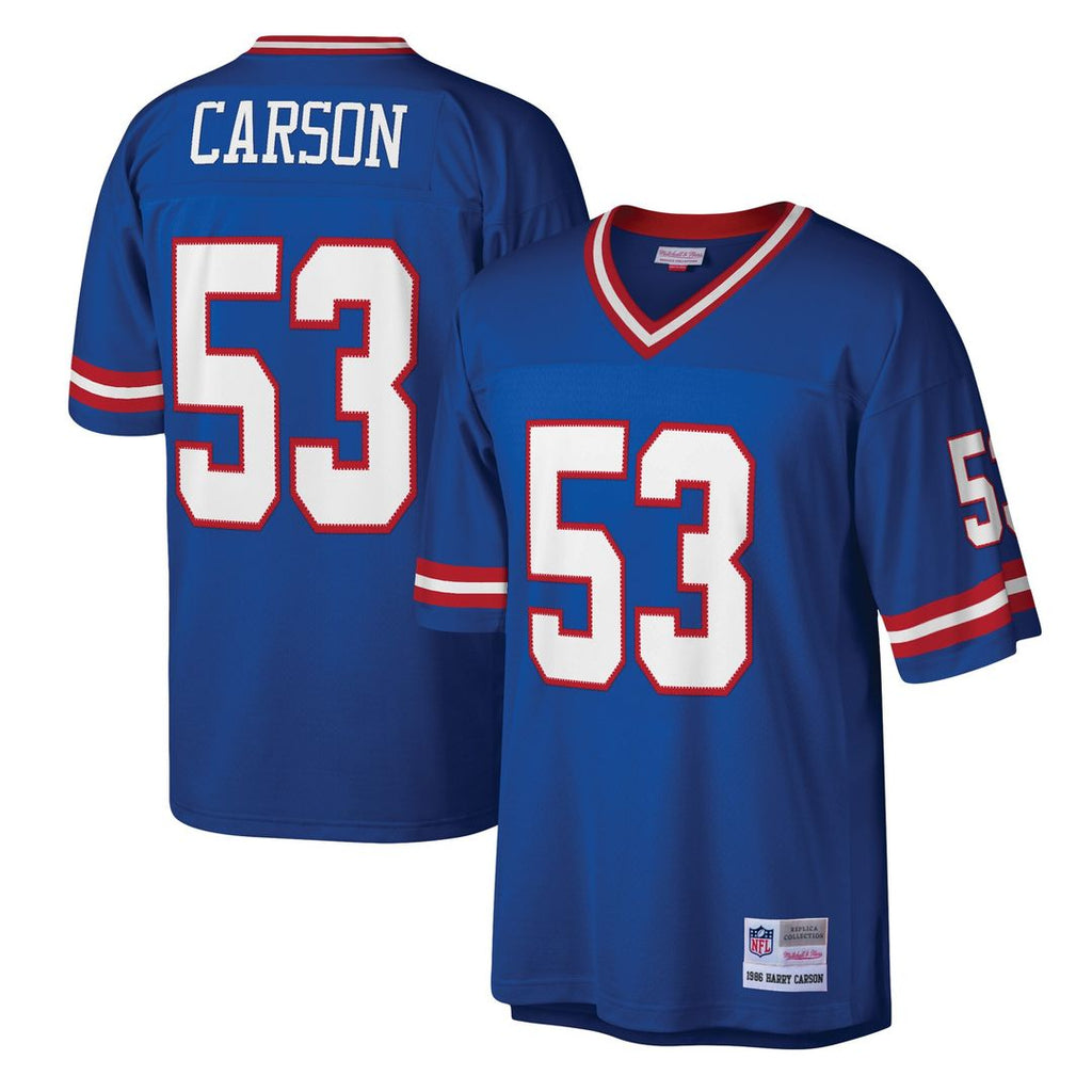 Harry Carson New York Giants Mitchell & Ness Legacy Replica Jersey - Royal