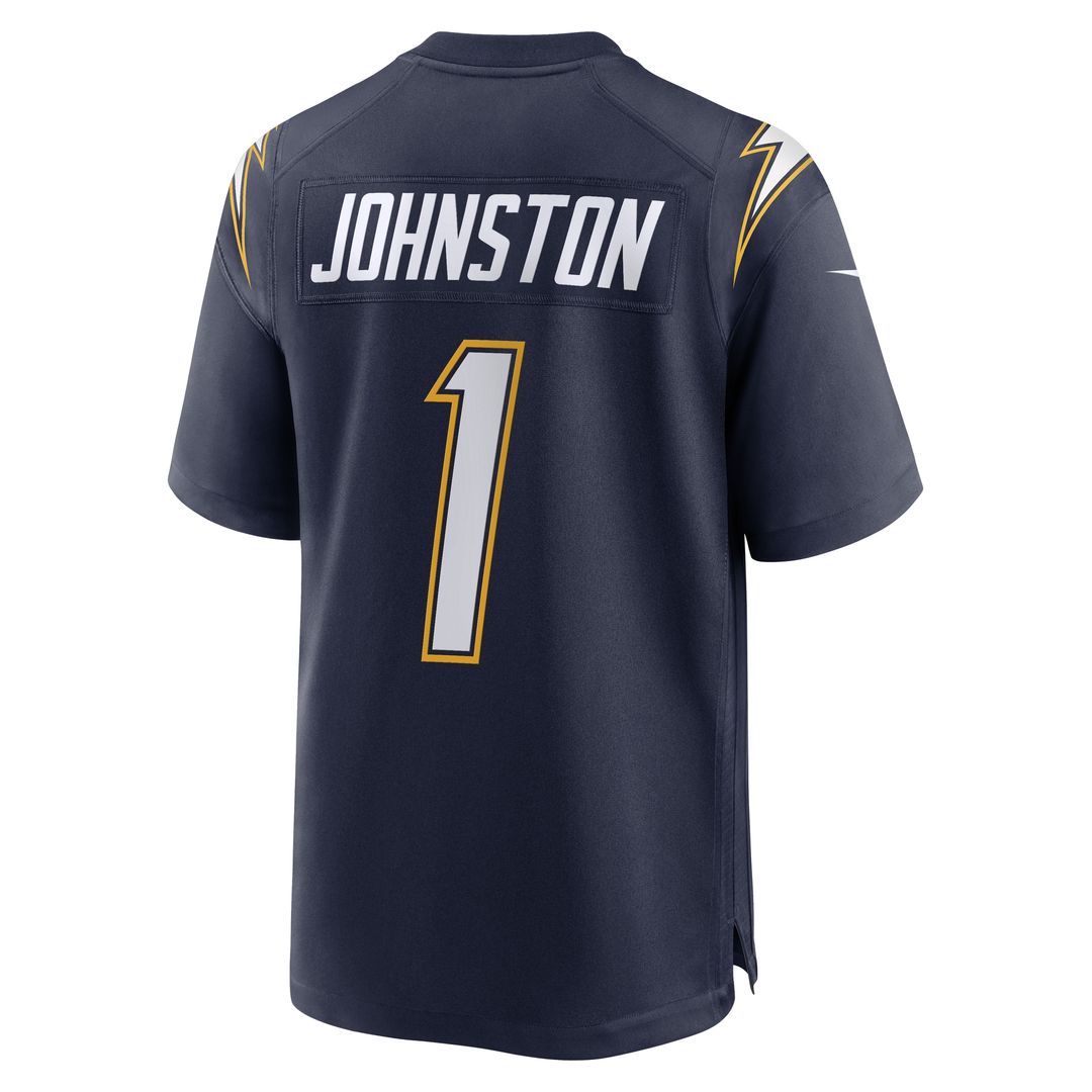 Quentin Johnston Los Angeles Chargers Nike Alternate Charger Power Game Player Jersey - Gold
