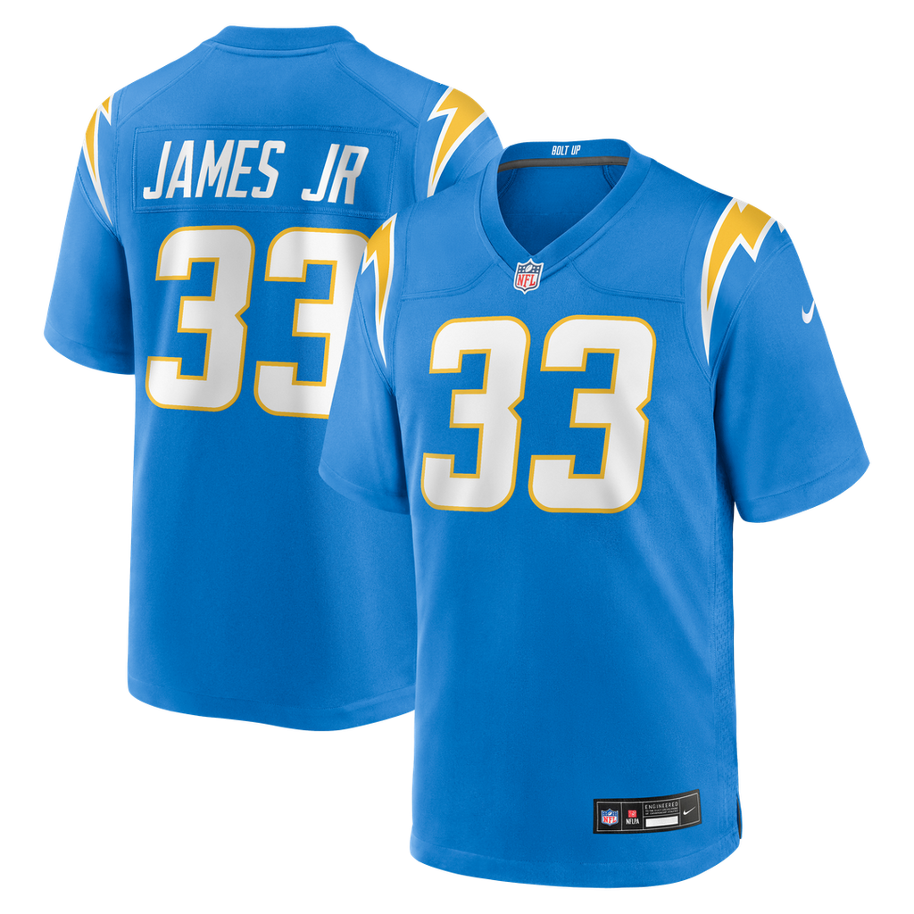 Derwin James Los Angeles Chargers Nike Game Player Jersey - Powder Blue
