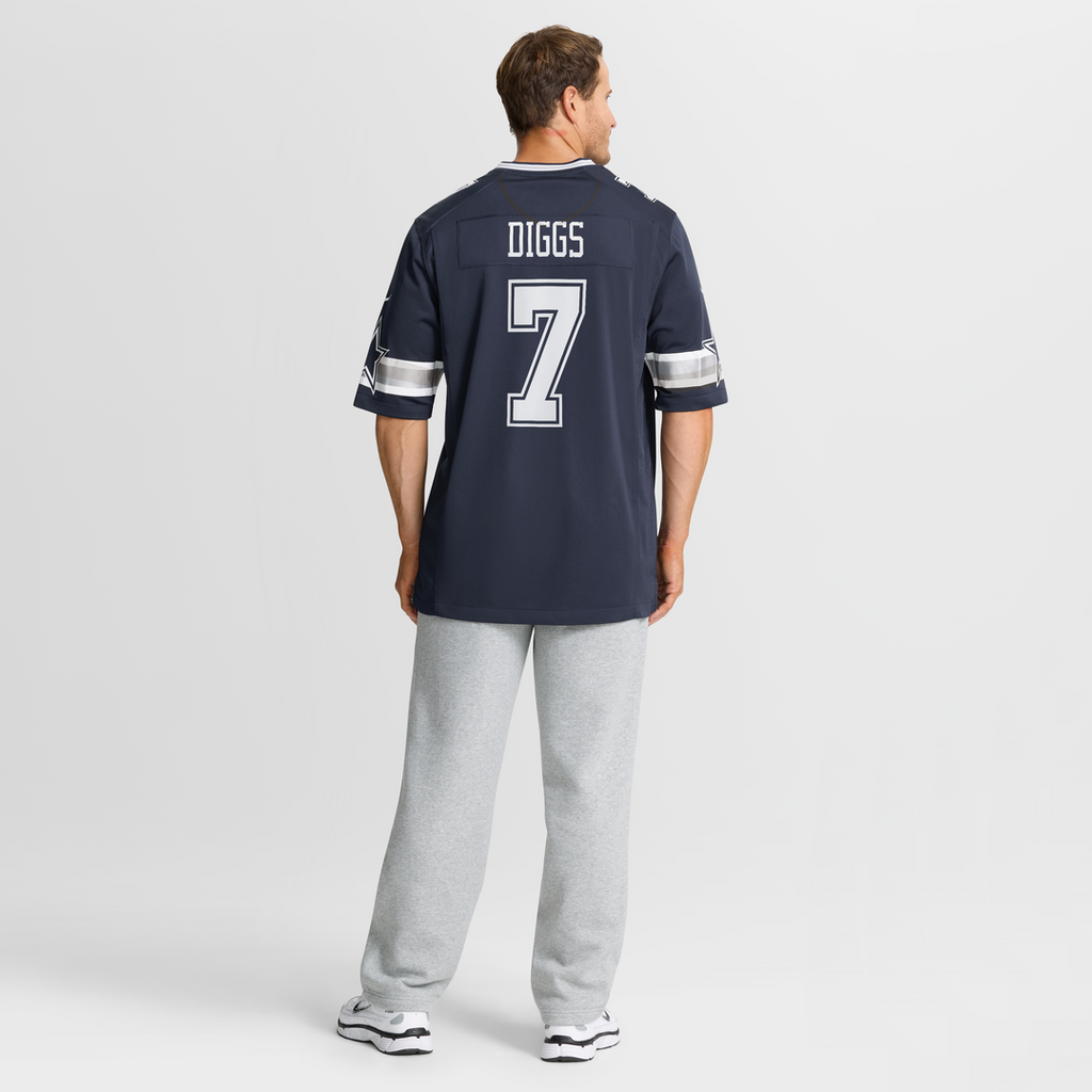Trevon Diggs Dallas Cowboys Nike Game Jersey - Navy