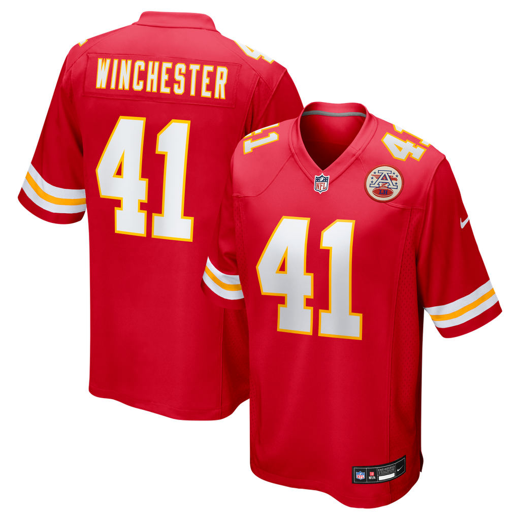 James Winchester Kansas City Chiefs Nike Game Jersey - Red