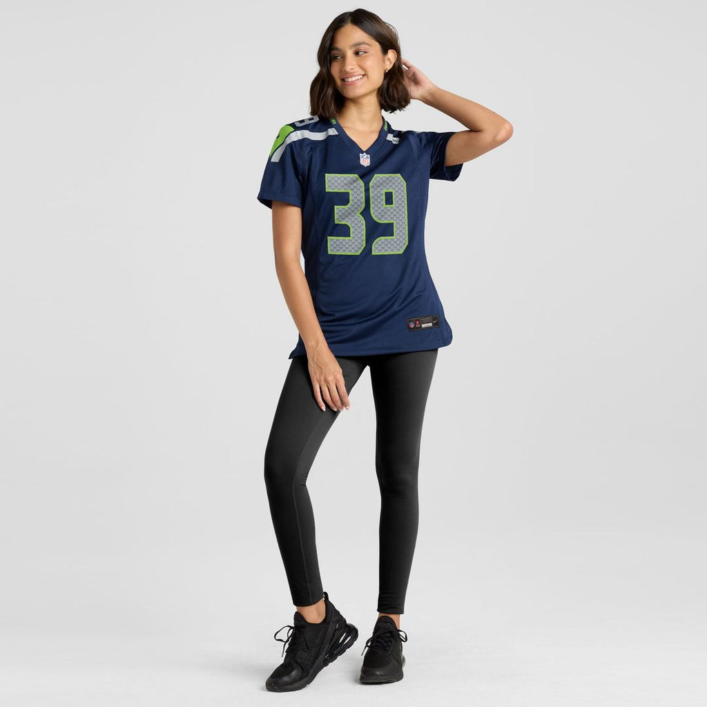 Ty Okada Seattle Seahawks Nike Women's Team Game Jersey -  College Navy