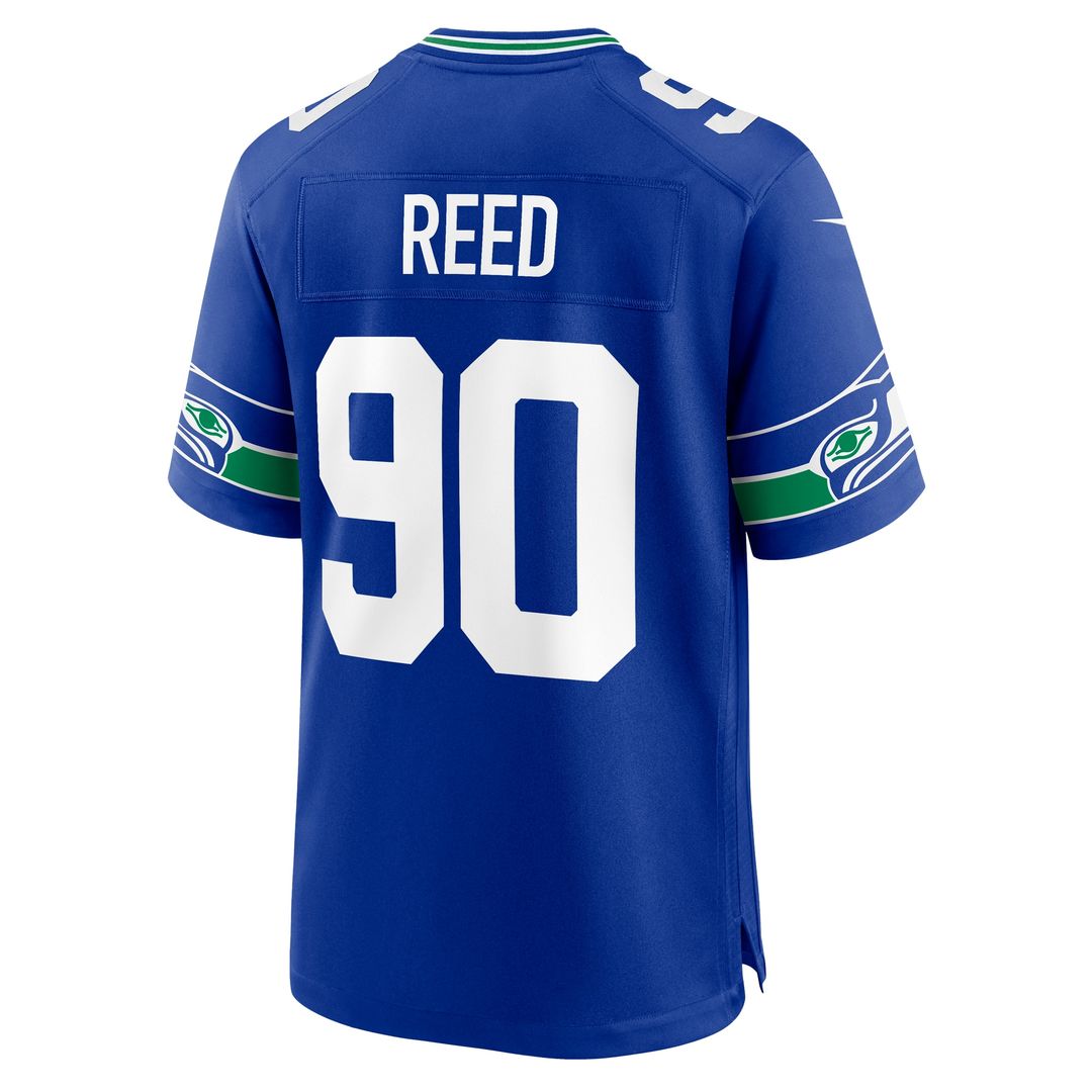Jarran Reed Seattle Seahawks Nike  Game Jersey -  College Navy