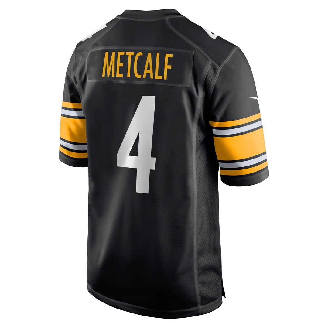 DK Metcalf Pittsburgh Steelers Nike Youth Game Jersey - Black