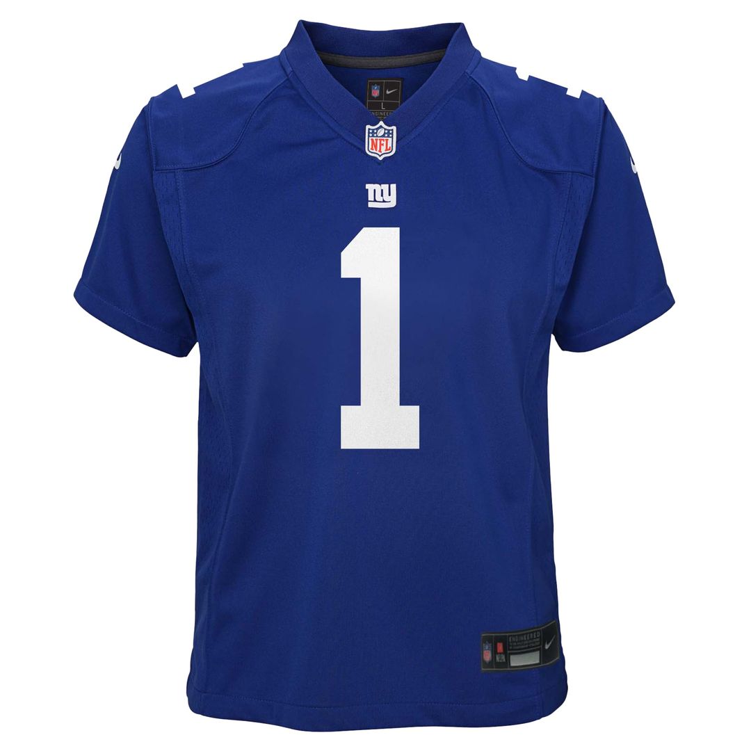Malik Nabers New York Giants Nike Youth Game Jersey - Red