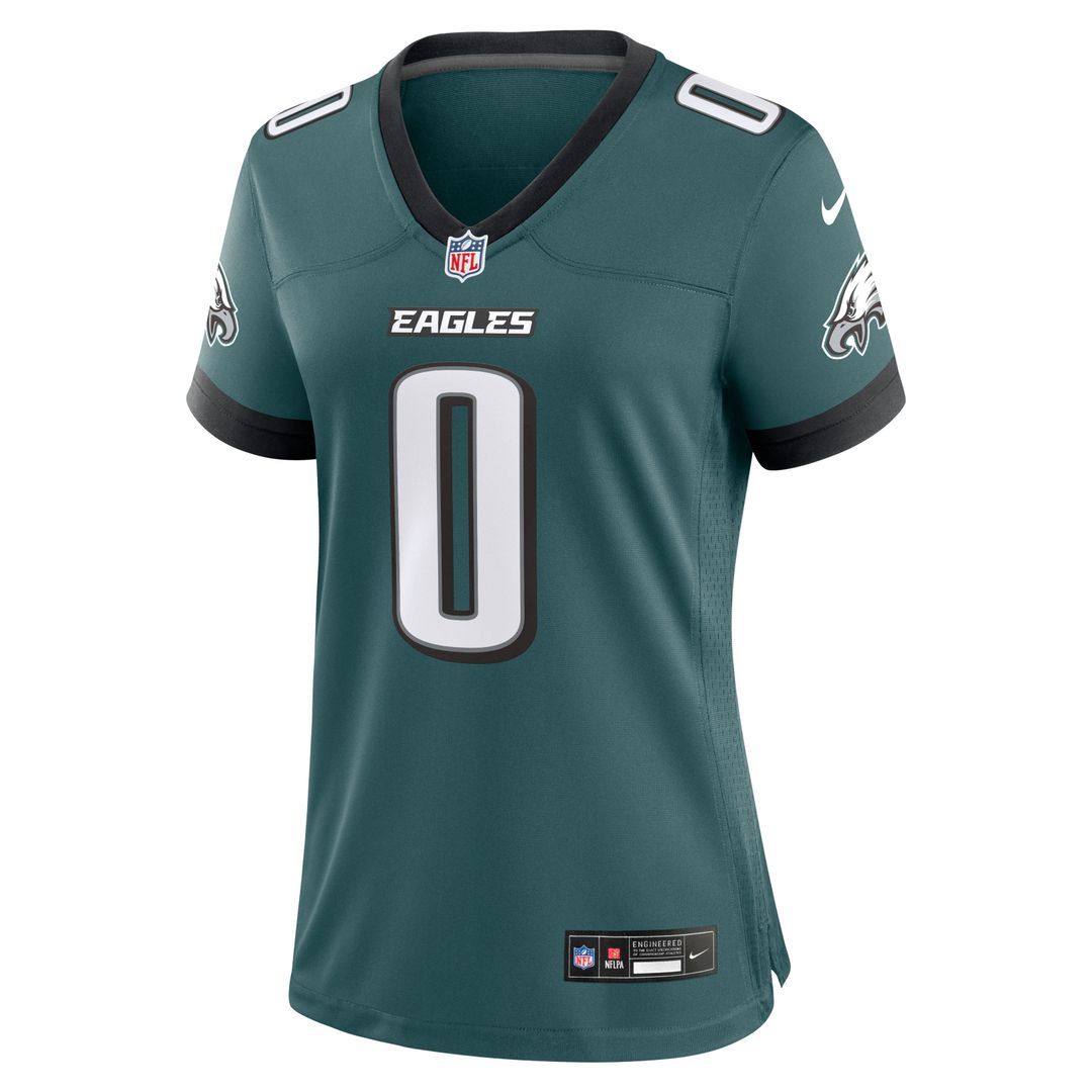 Marquise Brown Philadelphia Eagles Nike Women's Team Game Jersey -  Midnight Green