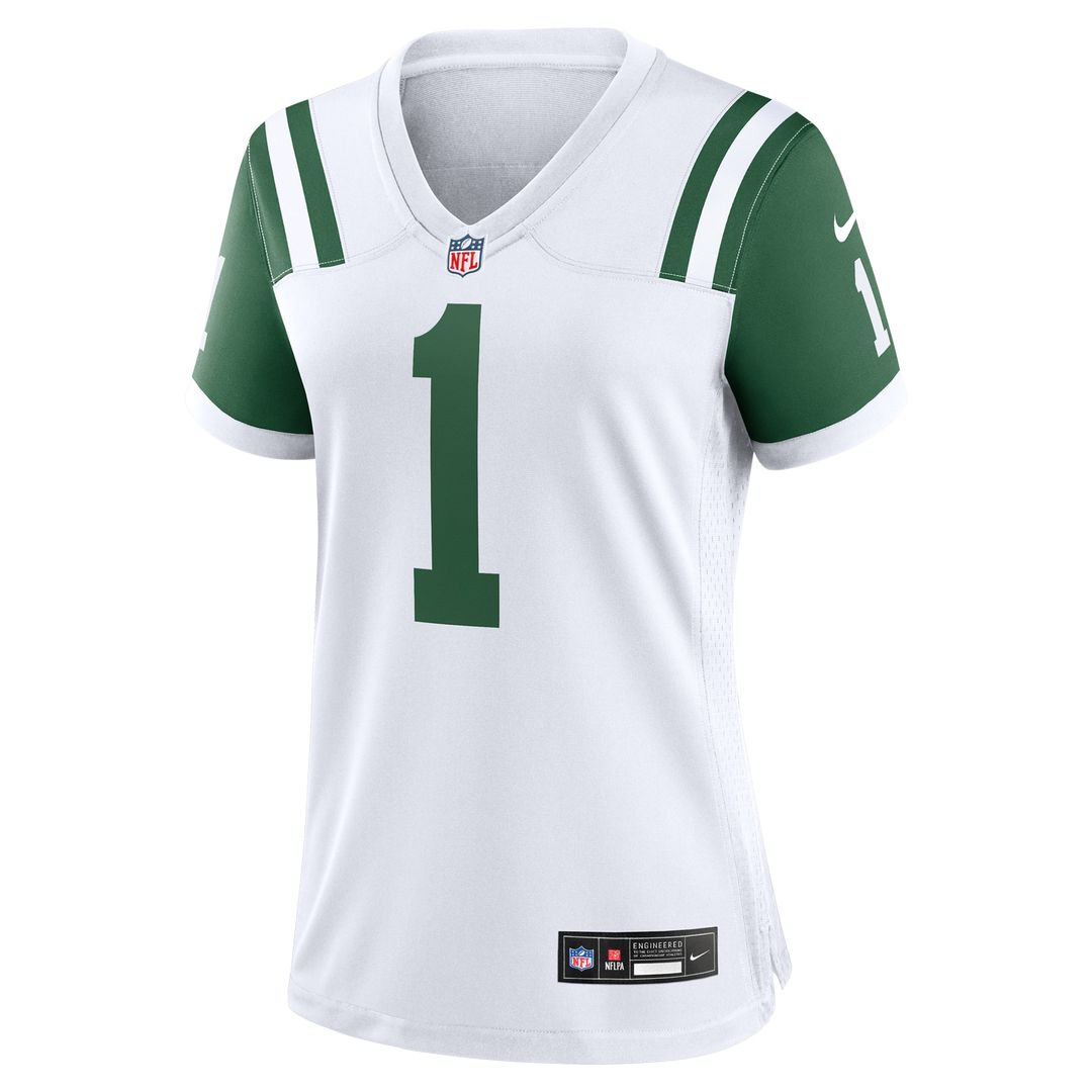 Ahmad Sauce Gardner New York Jets Nike Women's Classic Alternate Game Jersey - White
