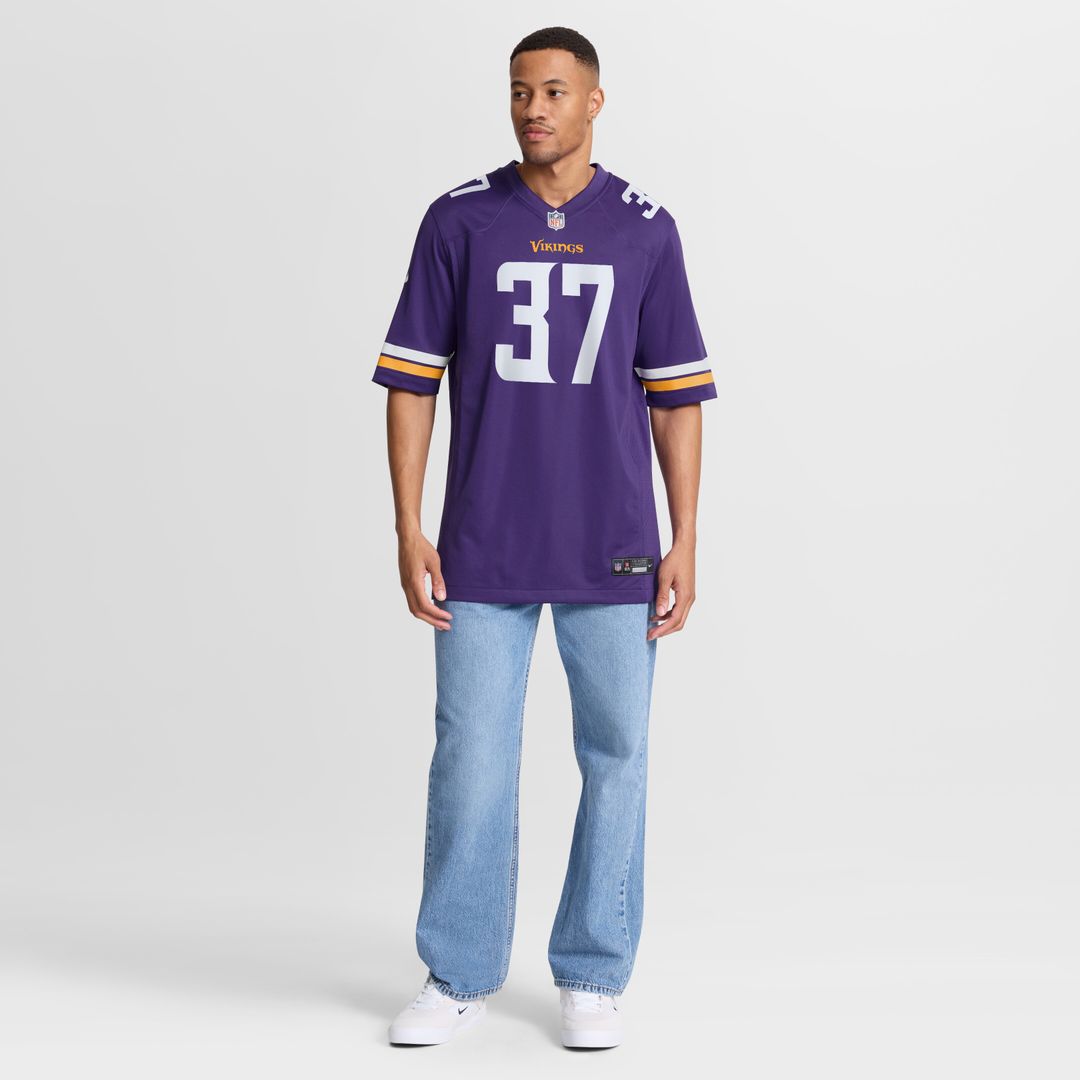 Tavierre Thomas Minnesota Vikings Nike Team Game Jersey -  Purple
