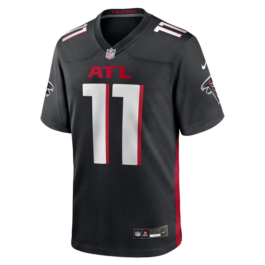 Jalon Walker Atlanta Falcons Nike Team Game Jersey - Black
