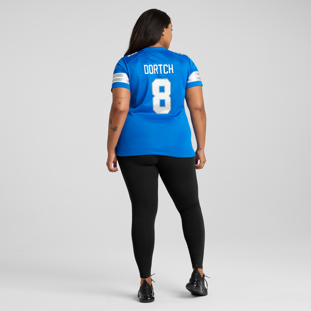 Greg Dortch Detroit Lions Nike Women's Team Game Jersey -  Blue