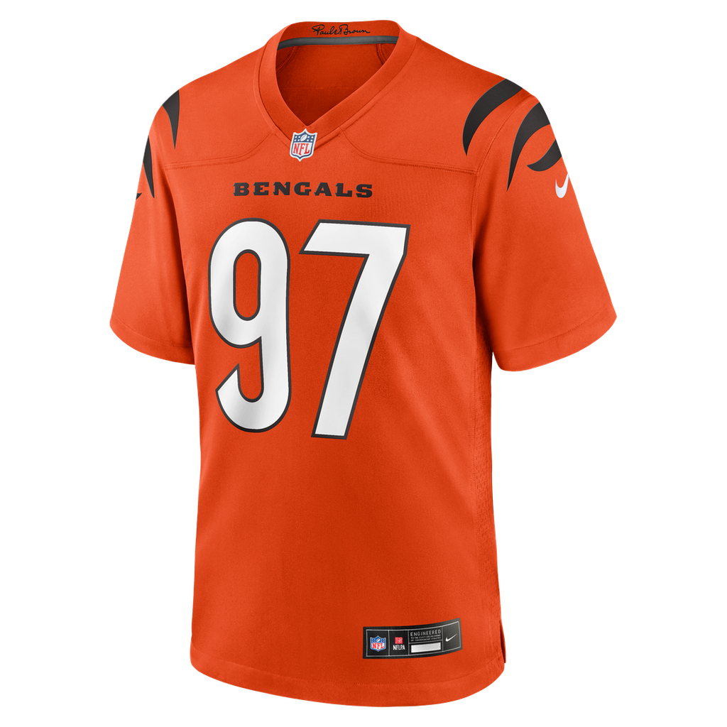 Dexter Lawrence II Cincinnati Bengals Nike Game Jersey - Orange