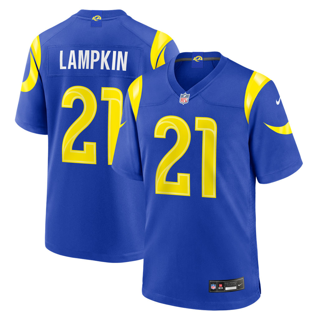 Cam Lampkin Los Angeles Rams Nike Team Game Jersey - Royal
