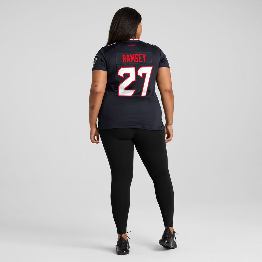 Kamari Ramsey Houston Texans Nike Women's Team Game Jersey -  Navy
