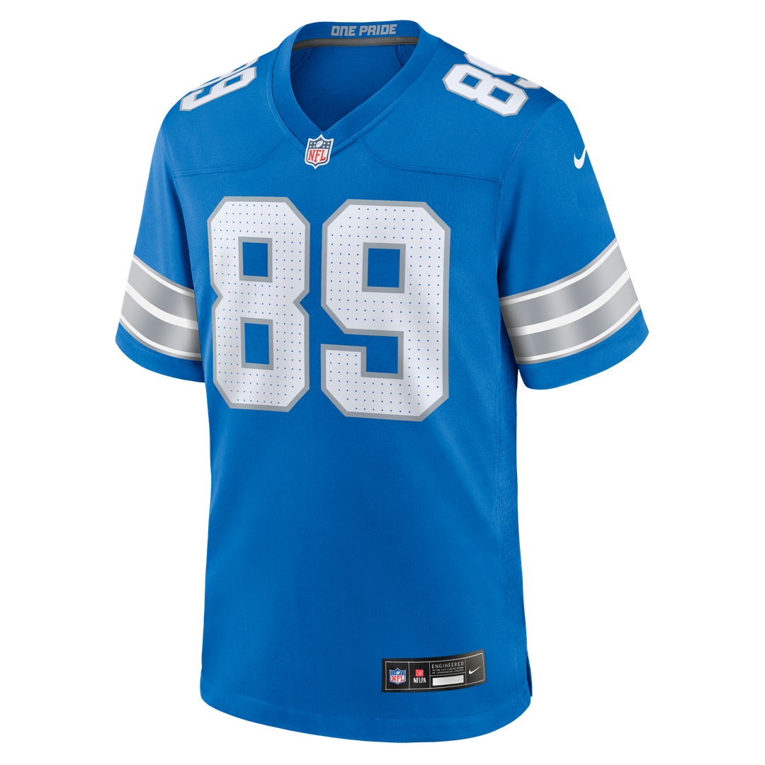 Brock Wright Detroit Lions Nike Team Game Jersey -  Blue