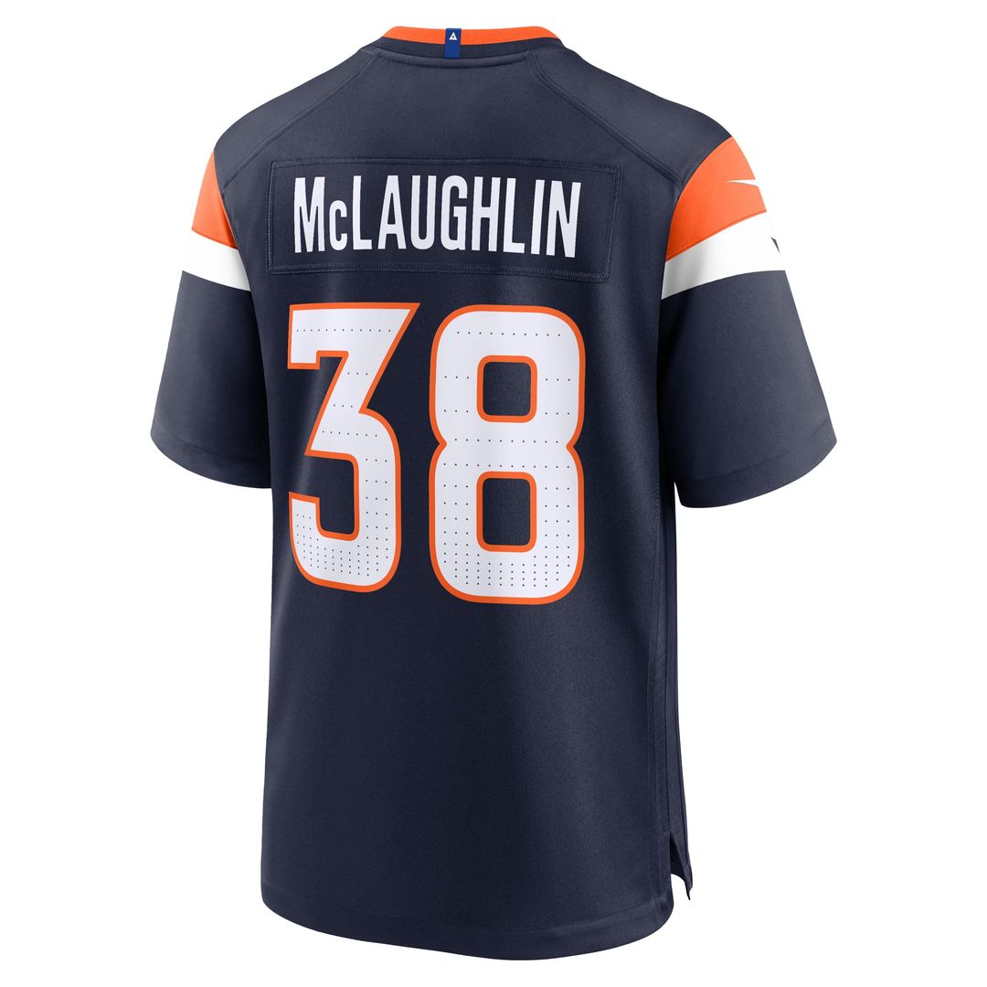Jaleel McLaughlin Denver Broncos Nike Game Jersey -  White