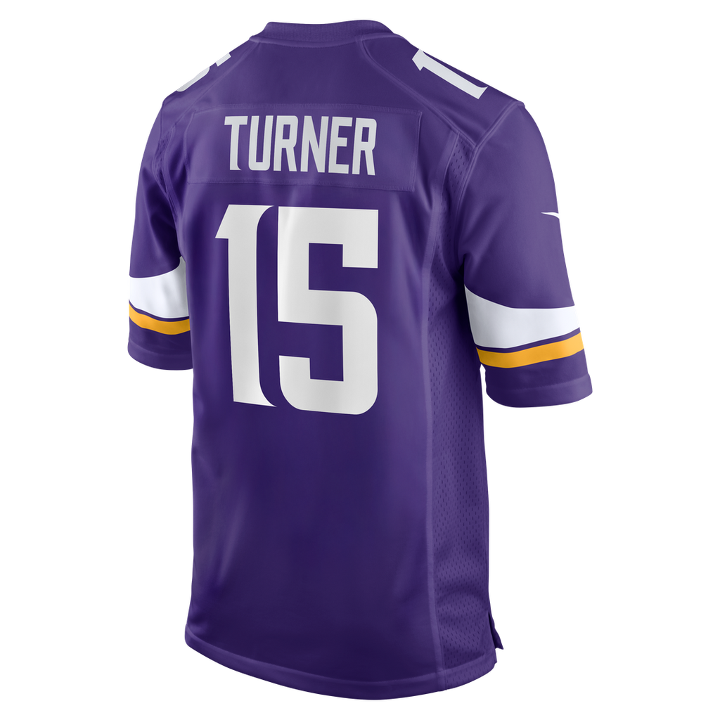 Dallas Turner Minnesota Vikings Nike Alternate Game Jersey - White