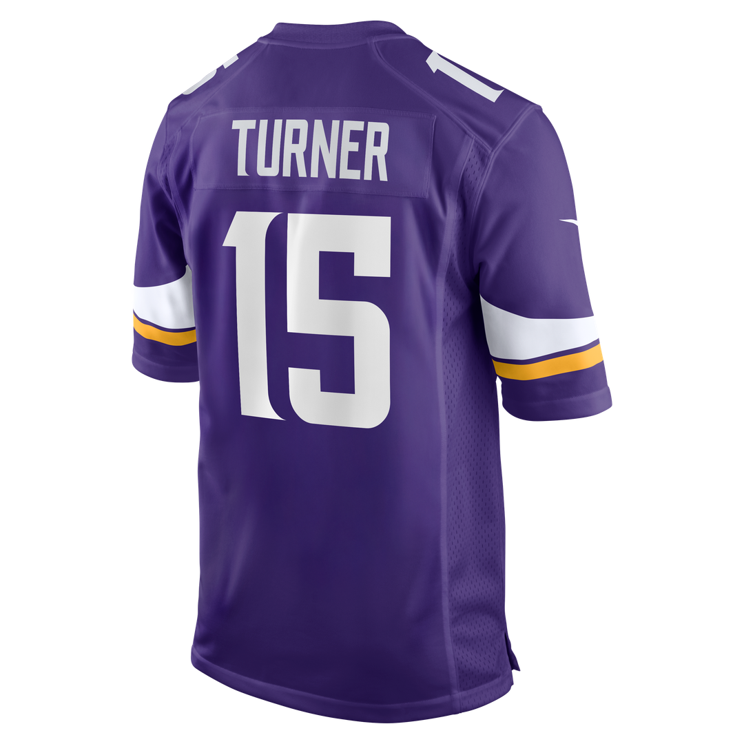 Dallas Turner Minnesota Vikings Nike Alternate Game Jersey - White