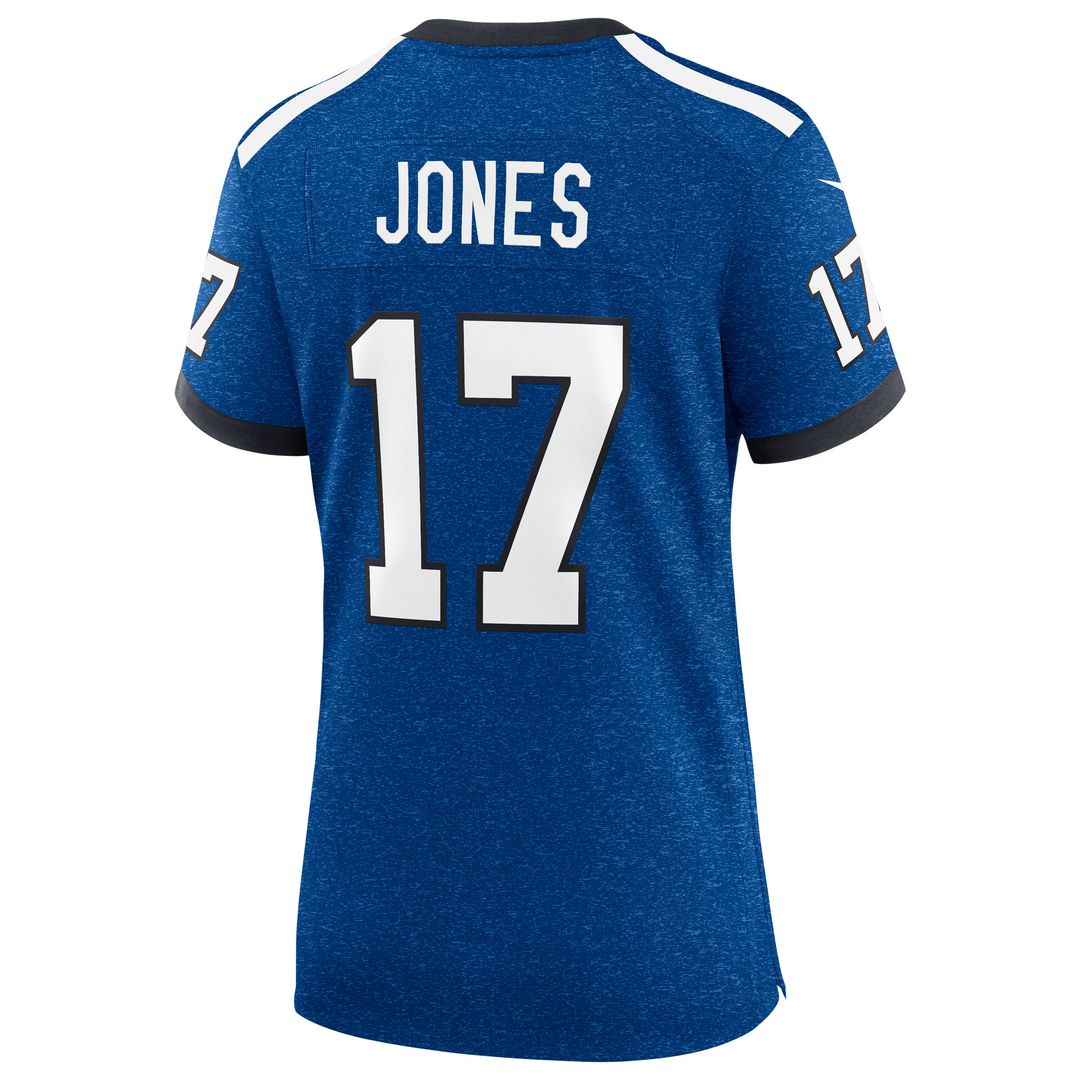 Daniel Jones Indianapolis Colts Nike Women's Alternate 2 Indiana Nights Game Jersey -  Heather Royal