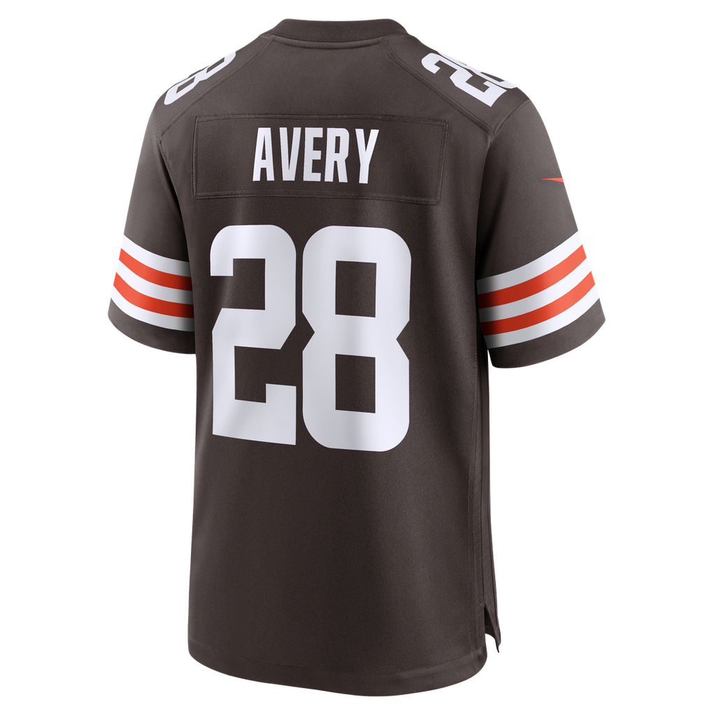 Tre Avery Cleveland Browns Nike Team Game Jersey -  Brown