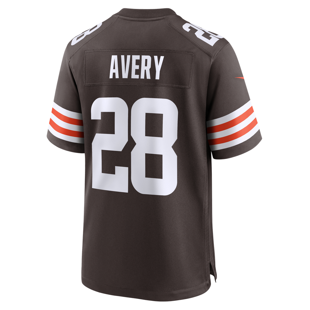 Tre Avery Cleveland Browns Nike Team Game Jersey -  Brown