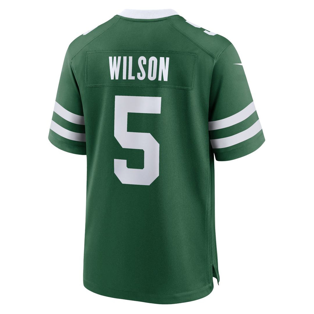 Garrett Wilson New York Jets Nike Alternate Game Jersey - Legacy Black