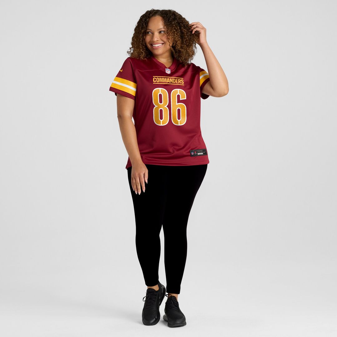 Zach Ertz Washington Commanders Nike Women's Game Jersey -  Burgundy