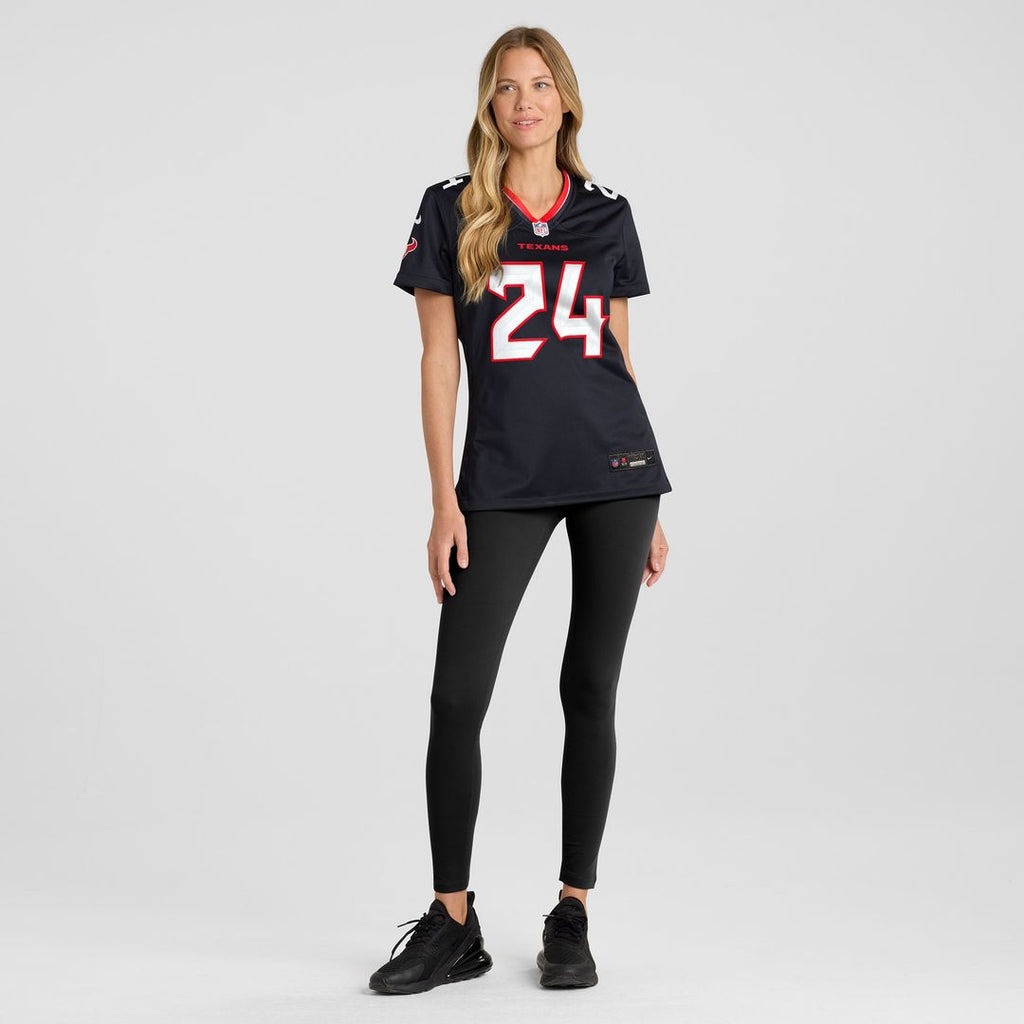 Derek Stingley Jr. Houston Texans Nike Women's Game Jersey - Navy