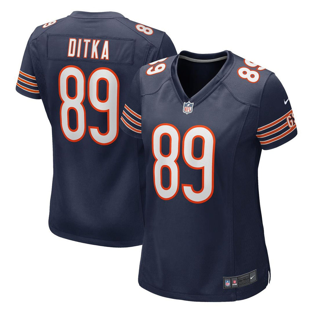 Mike Ditka Chicago Bears Nike Women's Game Retired Player Jersey - Navy