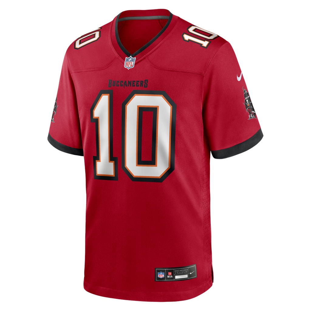 Trey Palmer Tampa Bay Buccaneers Nike  Game Jersey -  Red