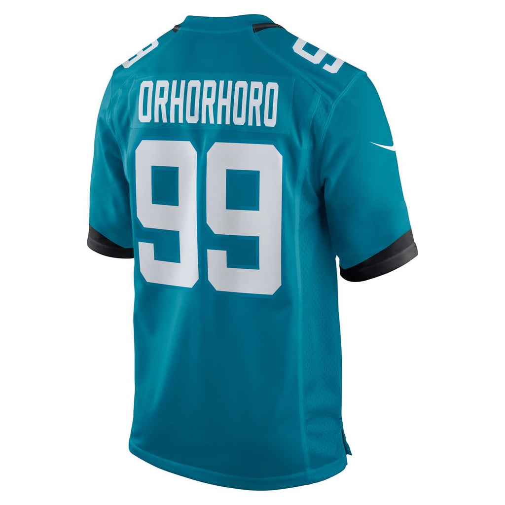 Ruke Orhorhoro Jacksonville Jaguars Nike Team Game Jersey -  Teal