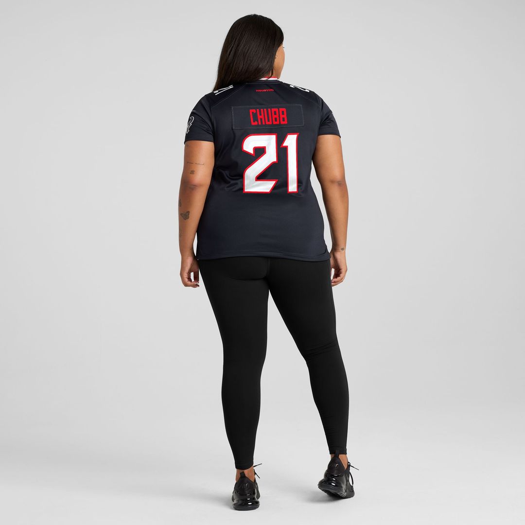 Nick Chubb Houston Texans Nike Women's Team Game Jersey -  Navy