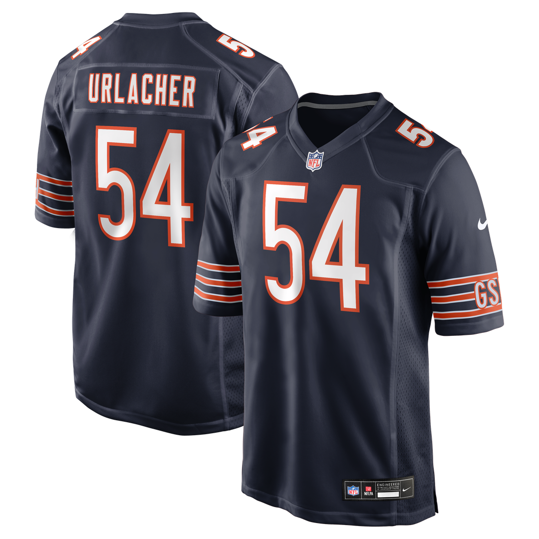 Brian Urlacher Chicago Bears Nike Game Retired Player Jersey - Navy