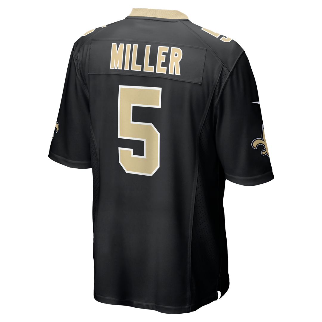 Kendre Miller New Orleans Saints Nike Team Game Jersey -  Black