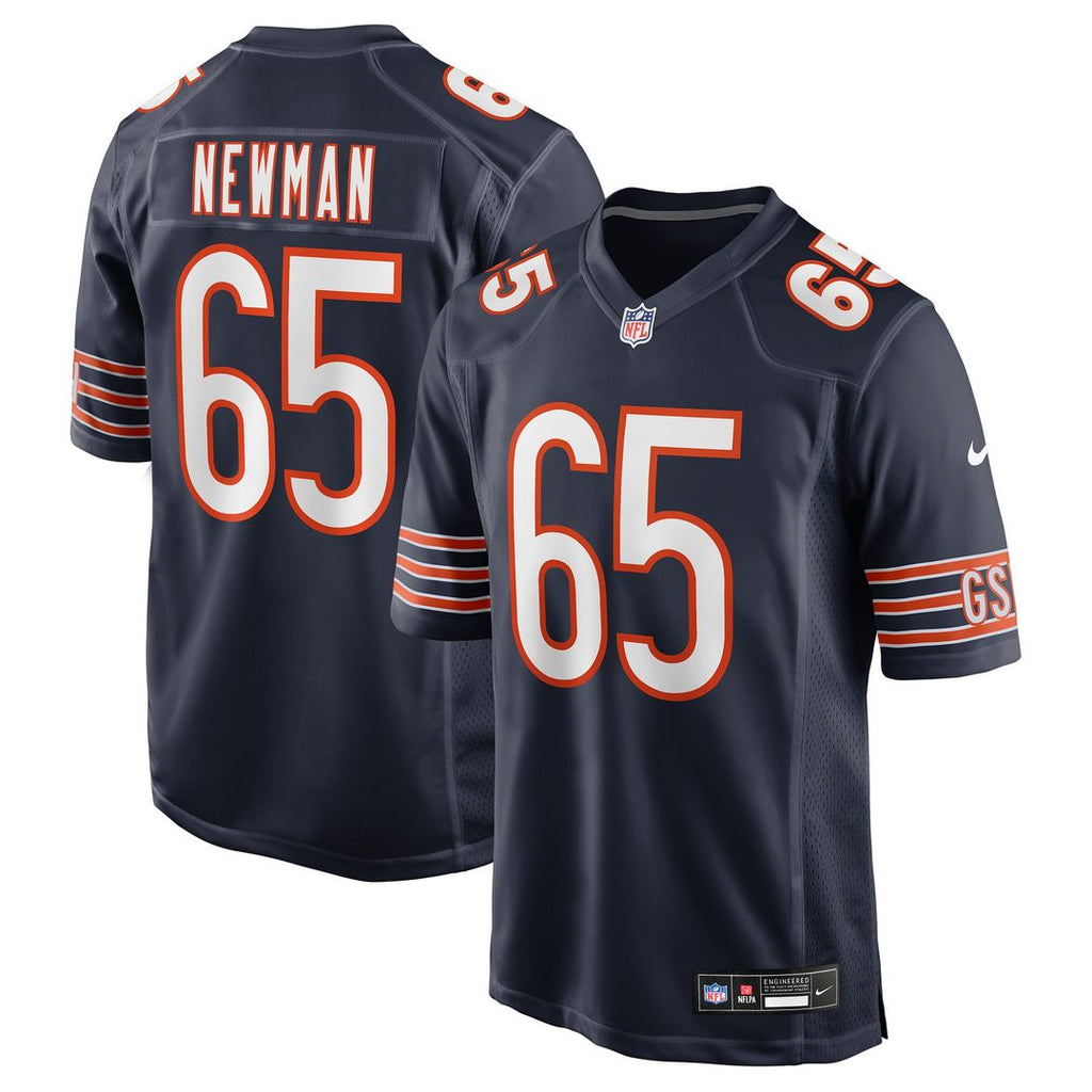 Luke Newman Chicago Bears Nike Team Game Jersey -  Navy