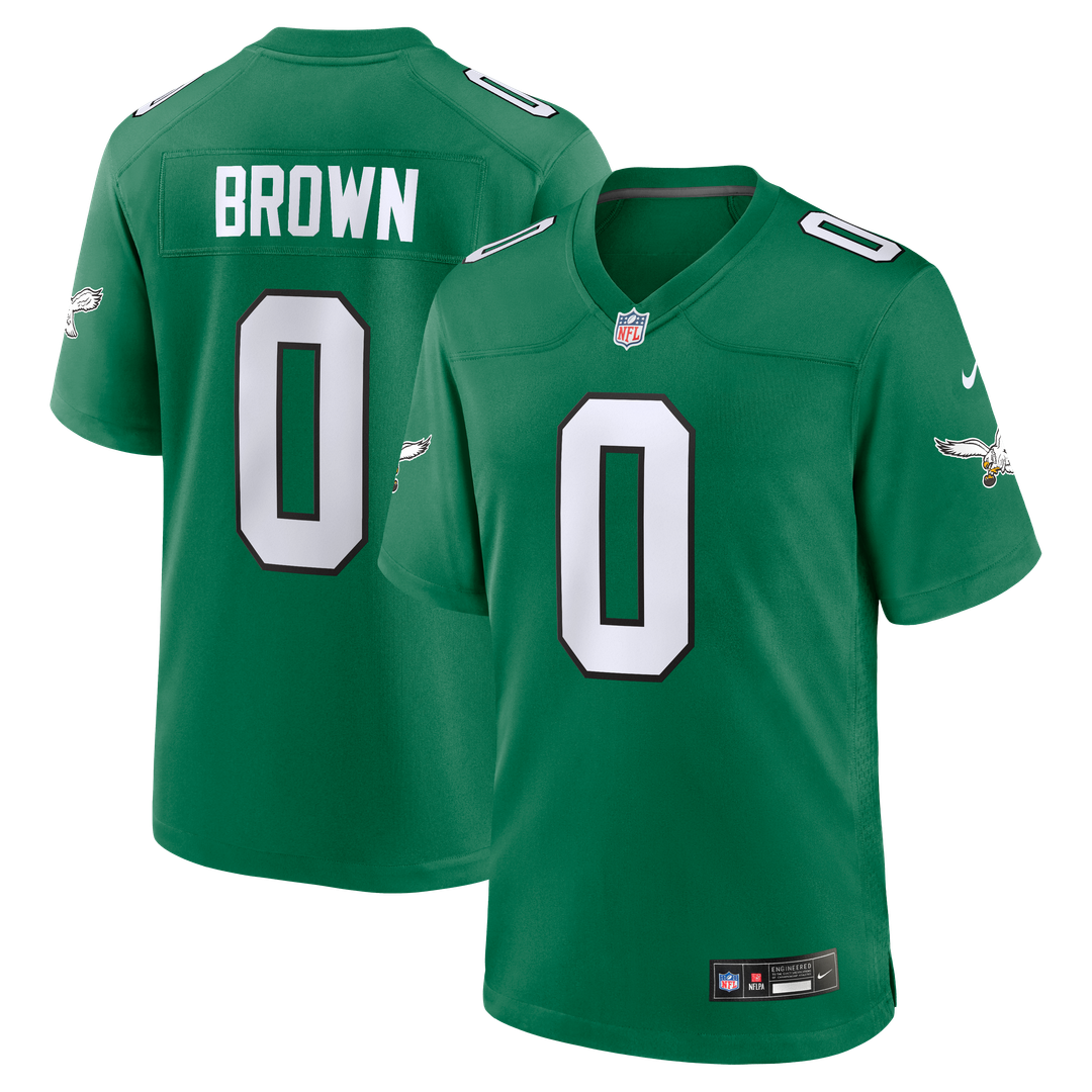 Marquise Brown Philadelphia Eagles Nike Alternate 2 Game Jersey -  Kelly Green