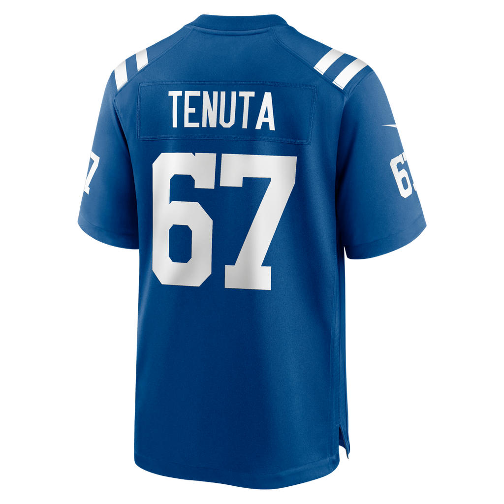 Luke Tenuta Indianapolis Colts Nike Team Game Jersey -  Royal