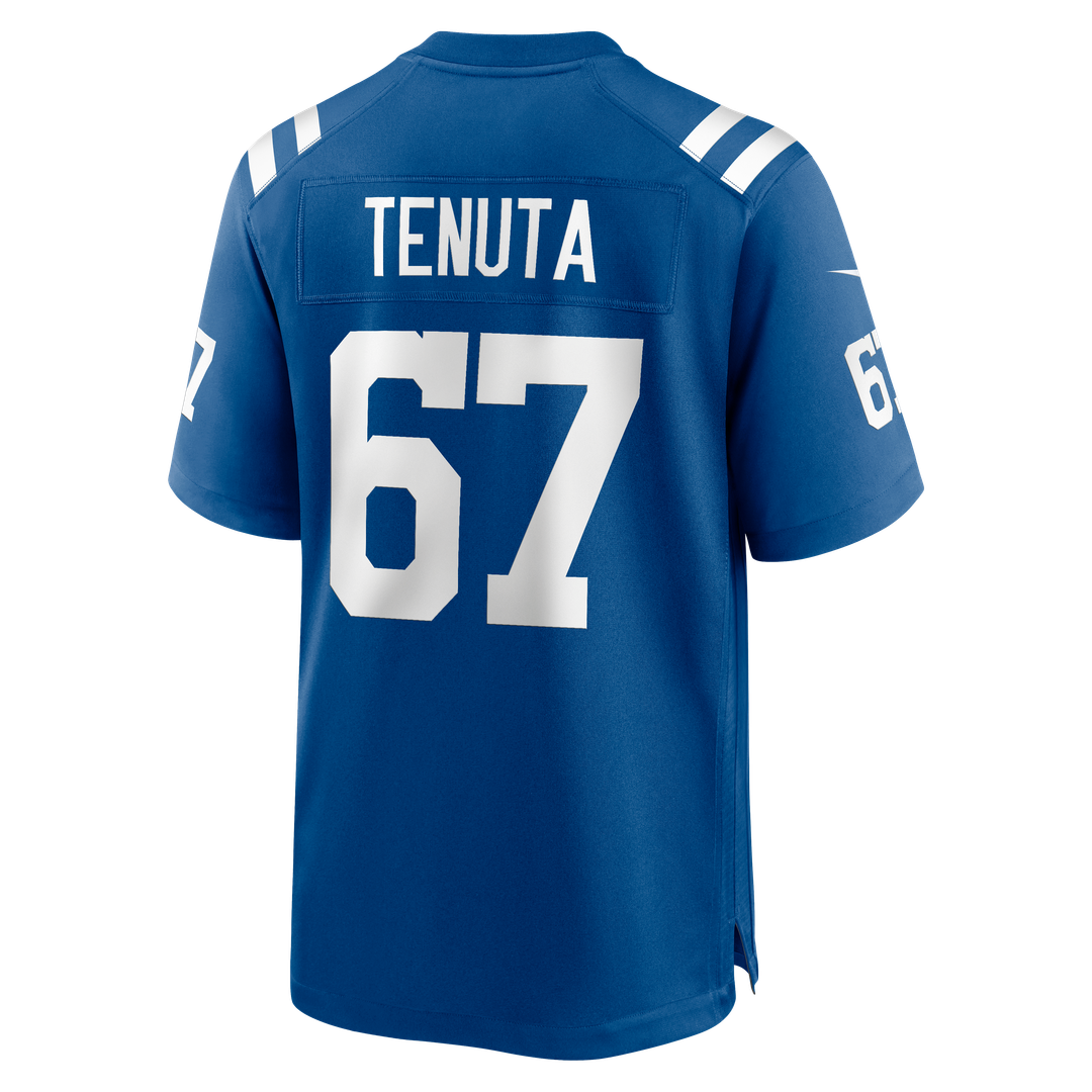 Luke Tenuta Indianapolis Colts Nike Team Game Jersey -  Royal